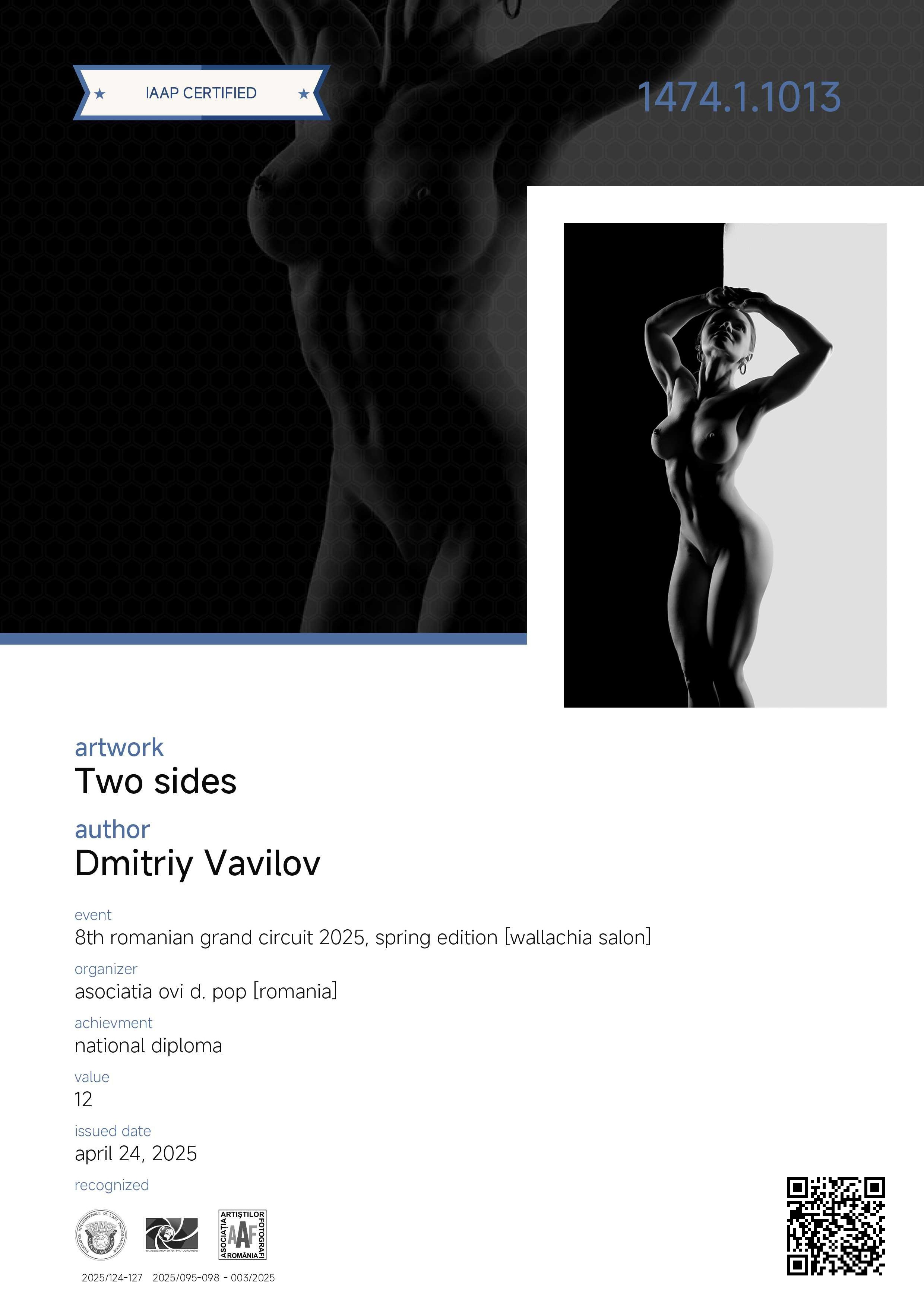 И снова награды. Творческие фотосессии в Москве