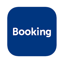 Логотип сайта с объявлениями по недвижимости booking