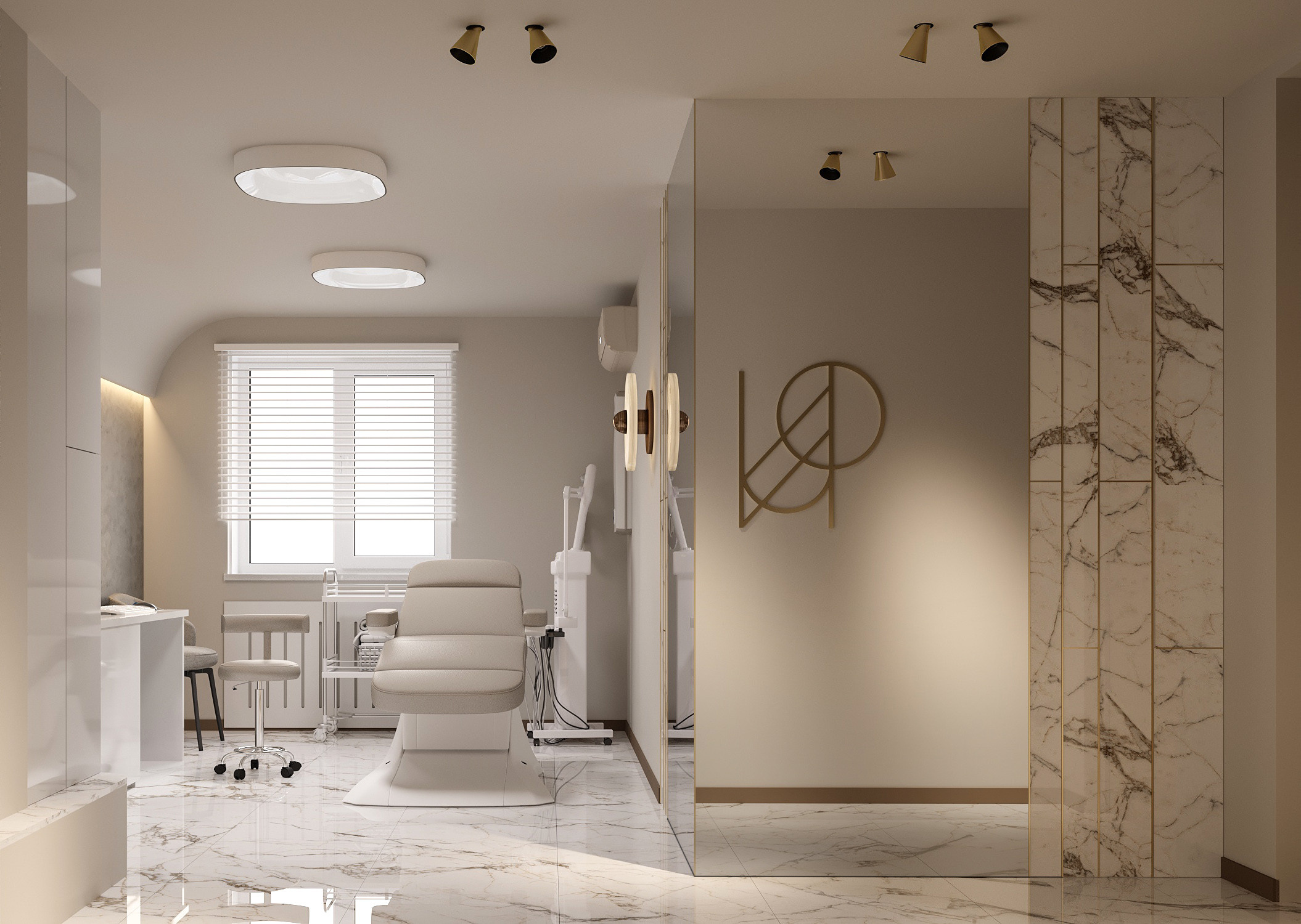 Косметология Момедовы. Архитектурно-дизайнерское бюро ROOMS