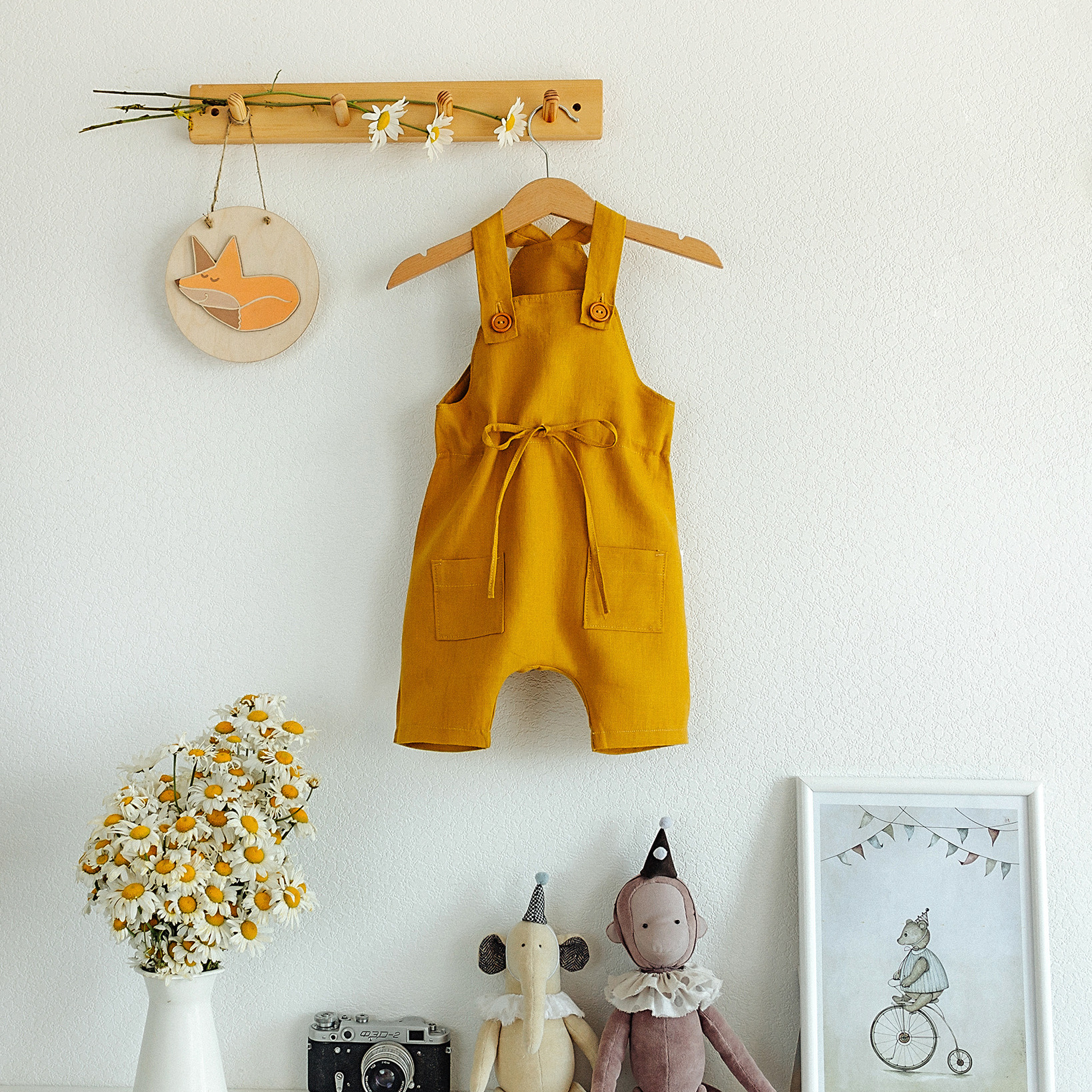 037 Комбинезон зайка. Эко-одежда для детей