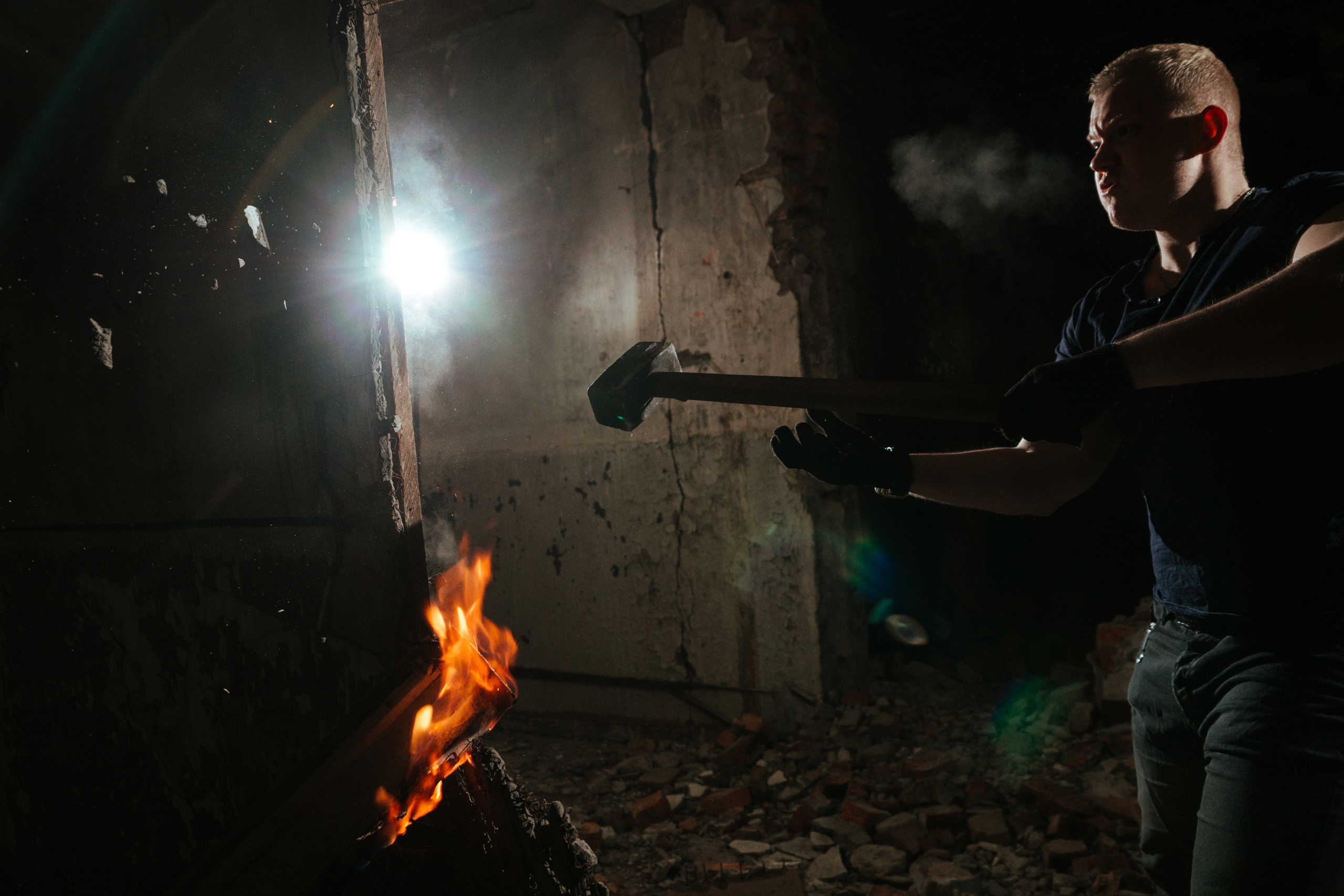 Winter Workout. Wedding & portrait photographer Sergey Lazarenko