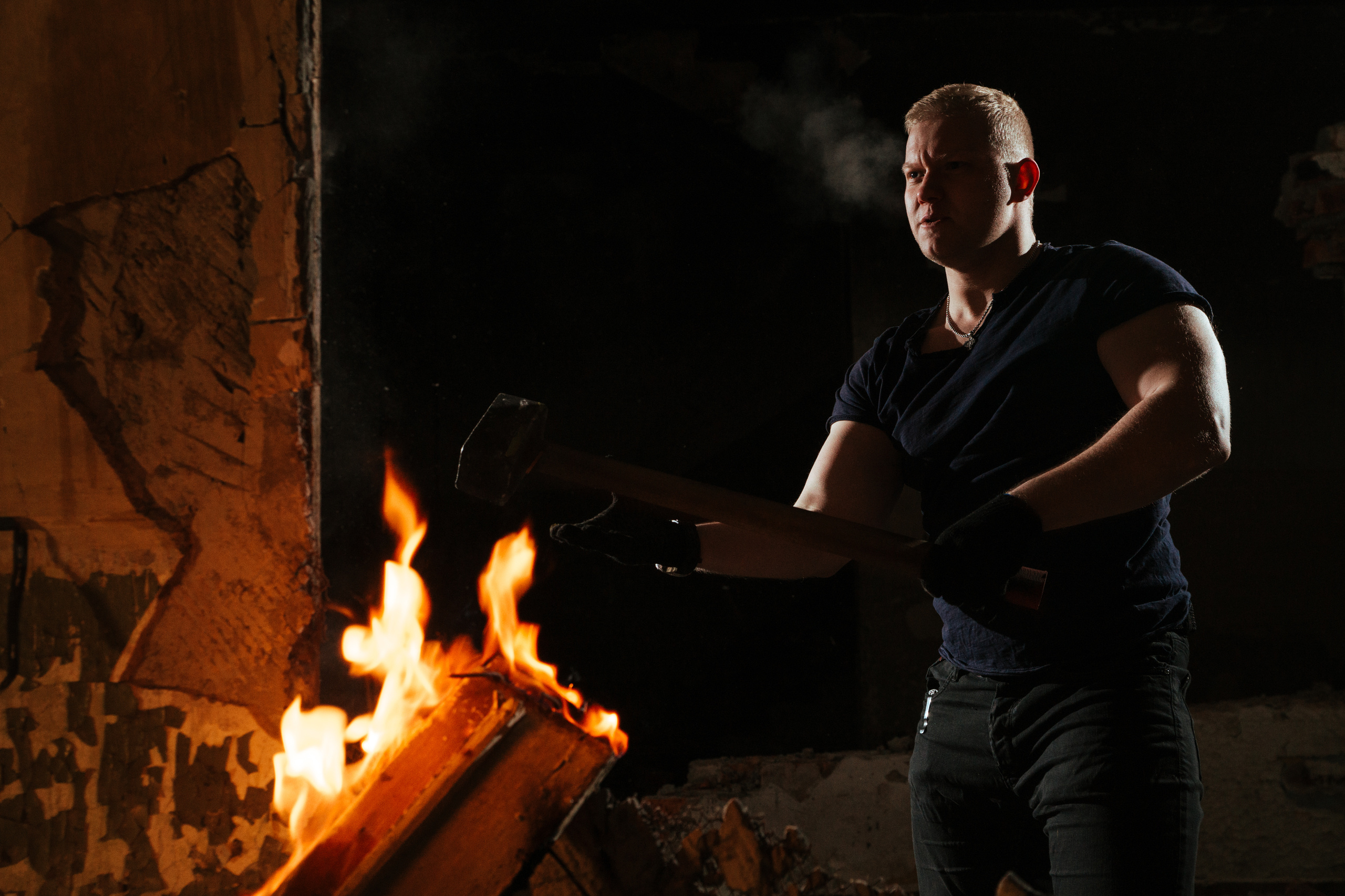 Winter Workout. Wedding & portrait photographer Sergey Lazarenko