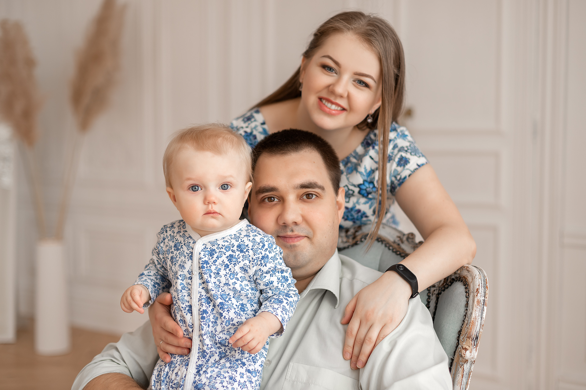 Семейная и детская фотосессия в студии. Семейный фотограф в Санкт-Петербурге Анастасия Нечаева