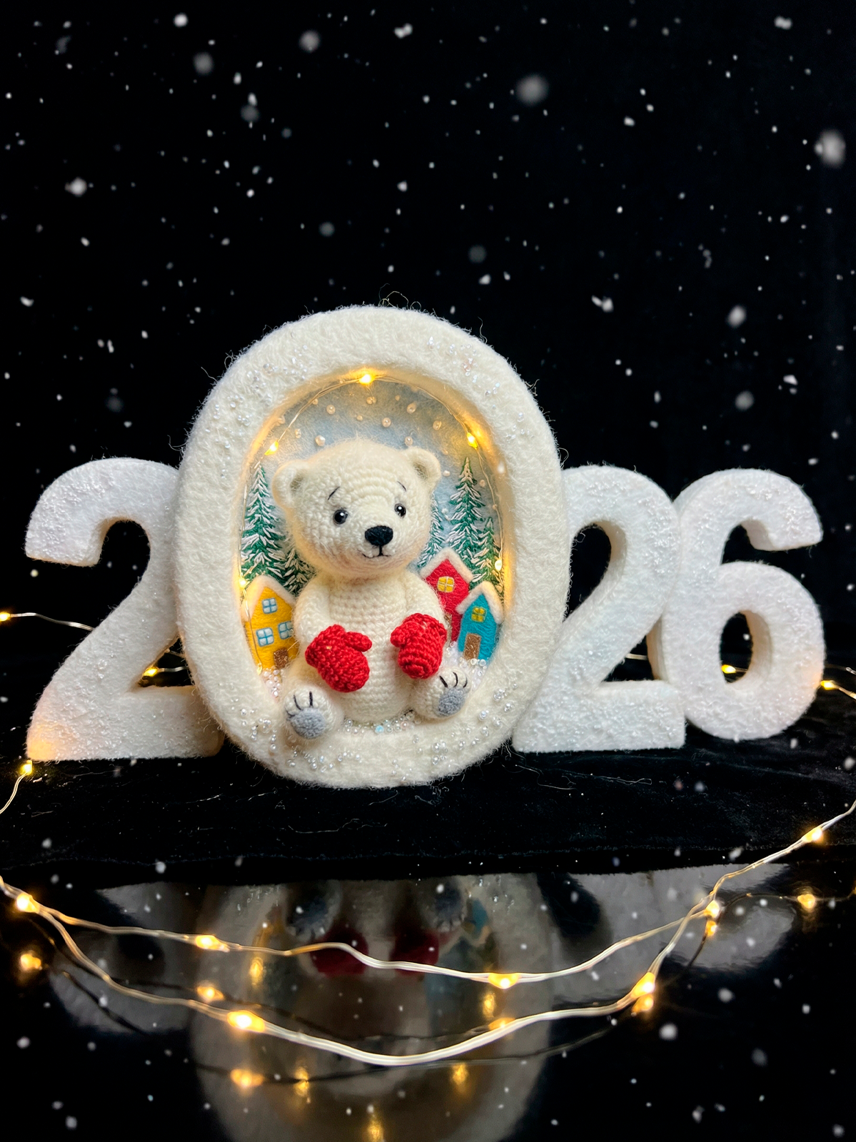 Яркие новогодние промпты: цифры 2026, герои, огни. Нейрофотосессии и AI‑видео для брендов | AI фотограф