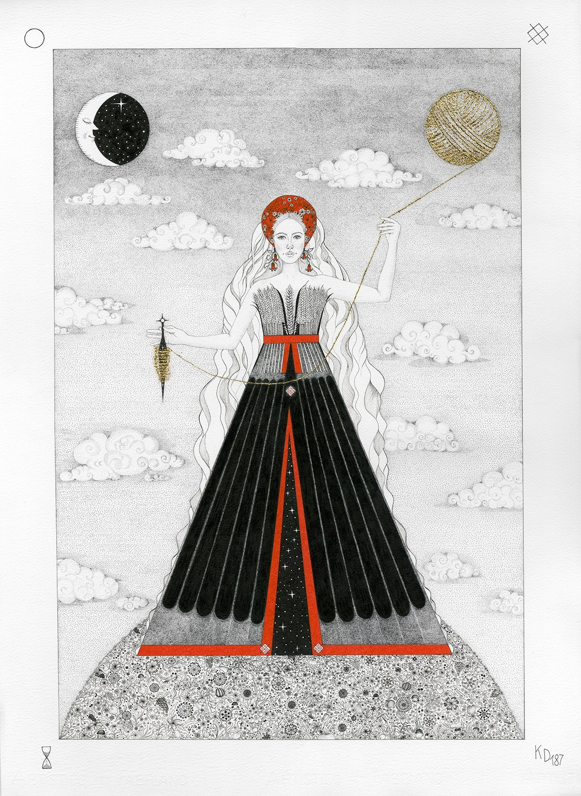 Оживляю рушники. Ksenia Dolinskaya artist