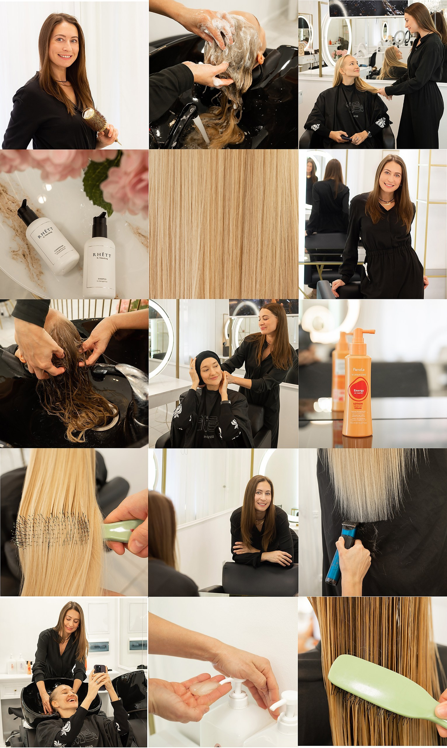 Контент-фотосессия для парикмахера. Фотограф Ирина Богатырева