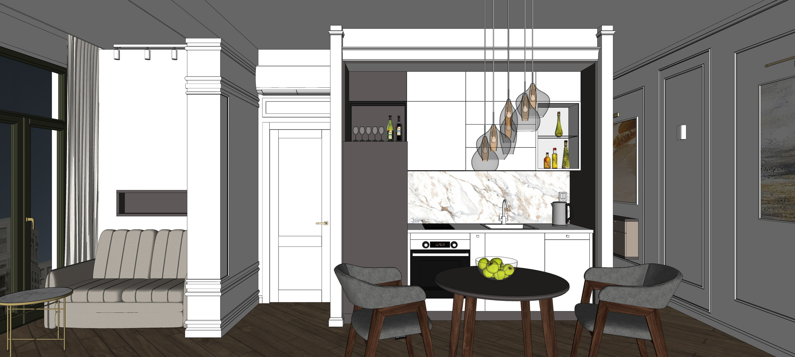 Планировка квартиры. Дизайн интерьеров в сочетании с дизайн-проектом — лучший результат!