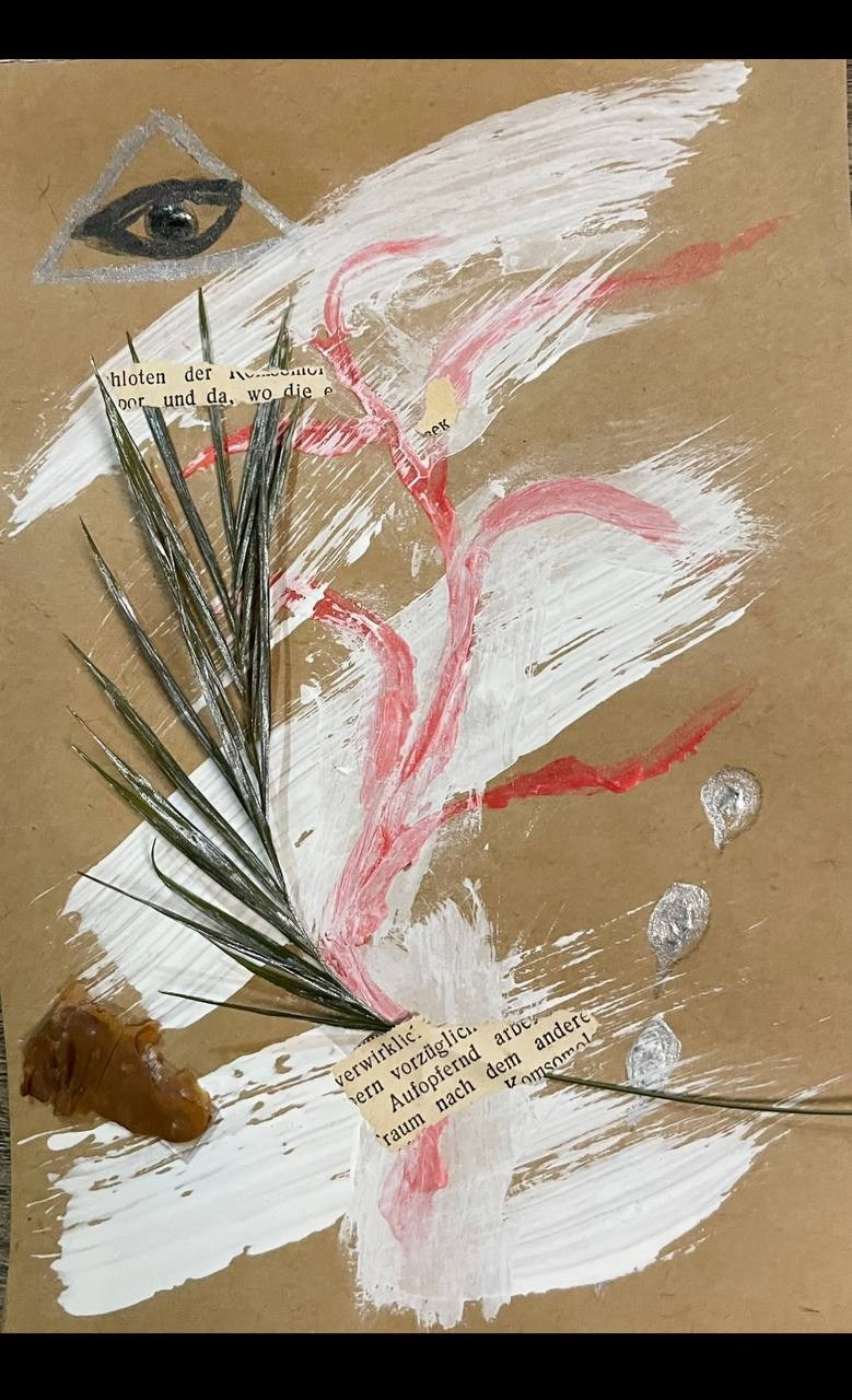 Коллажи. Визуальный художник Лиана Даренская, Москва