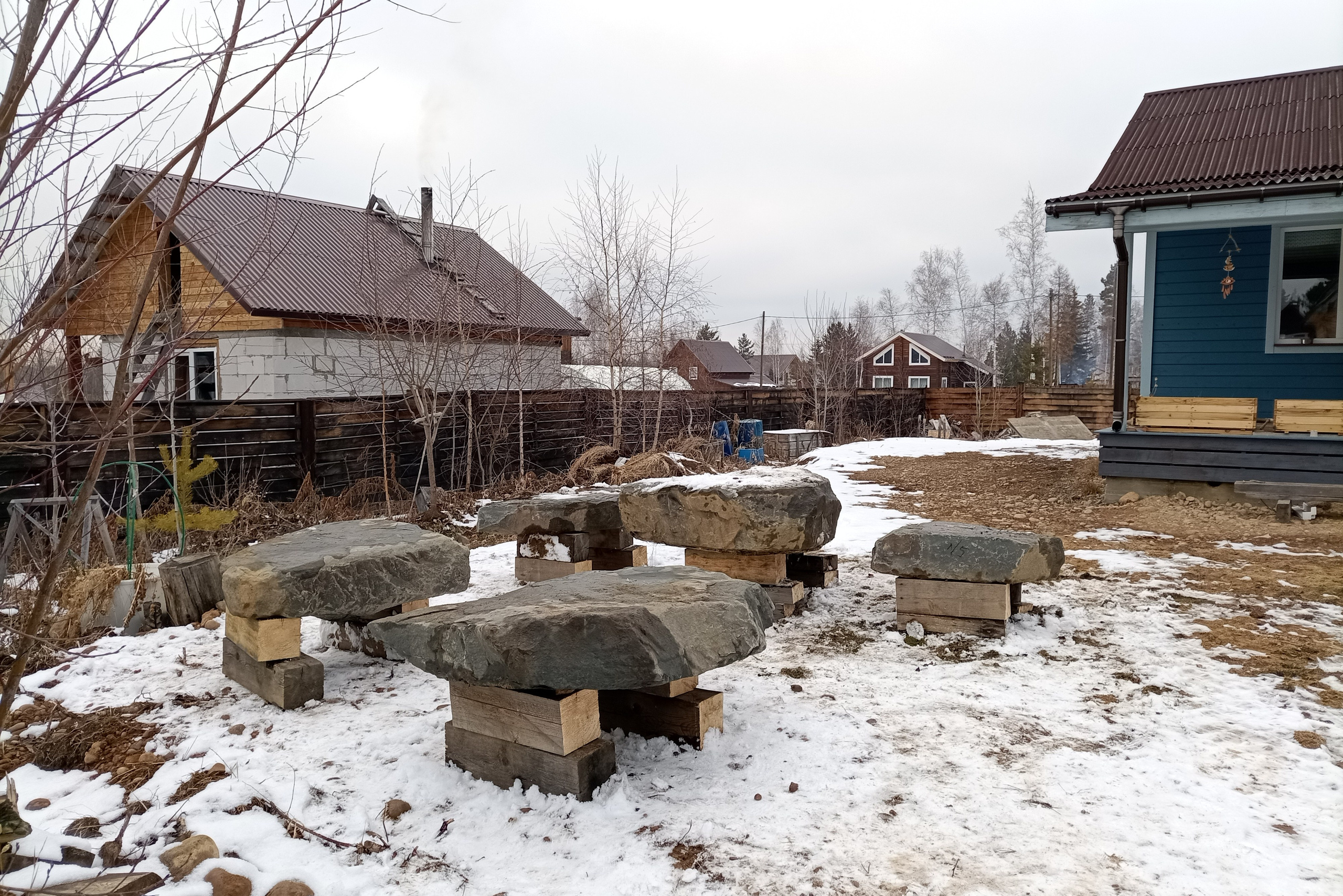 Камни-мост. Художница Мария Кузнецова