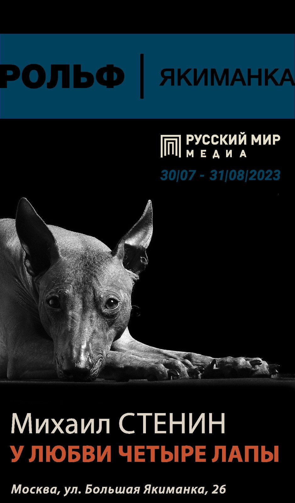 Выставка в премиум салоне Рольф на Якиманке. Фотограф Михаил Стенин