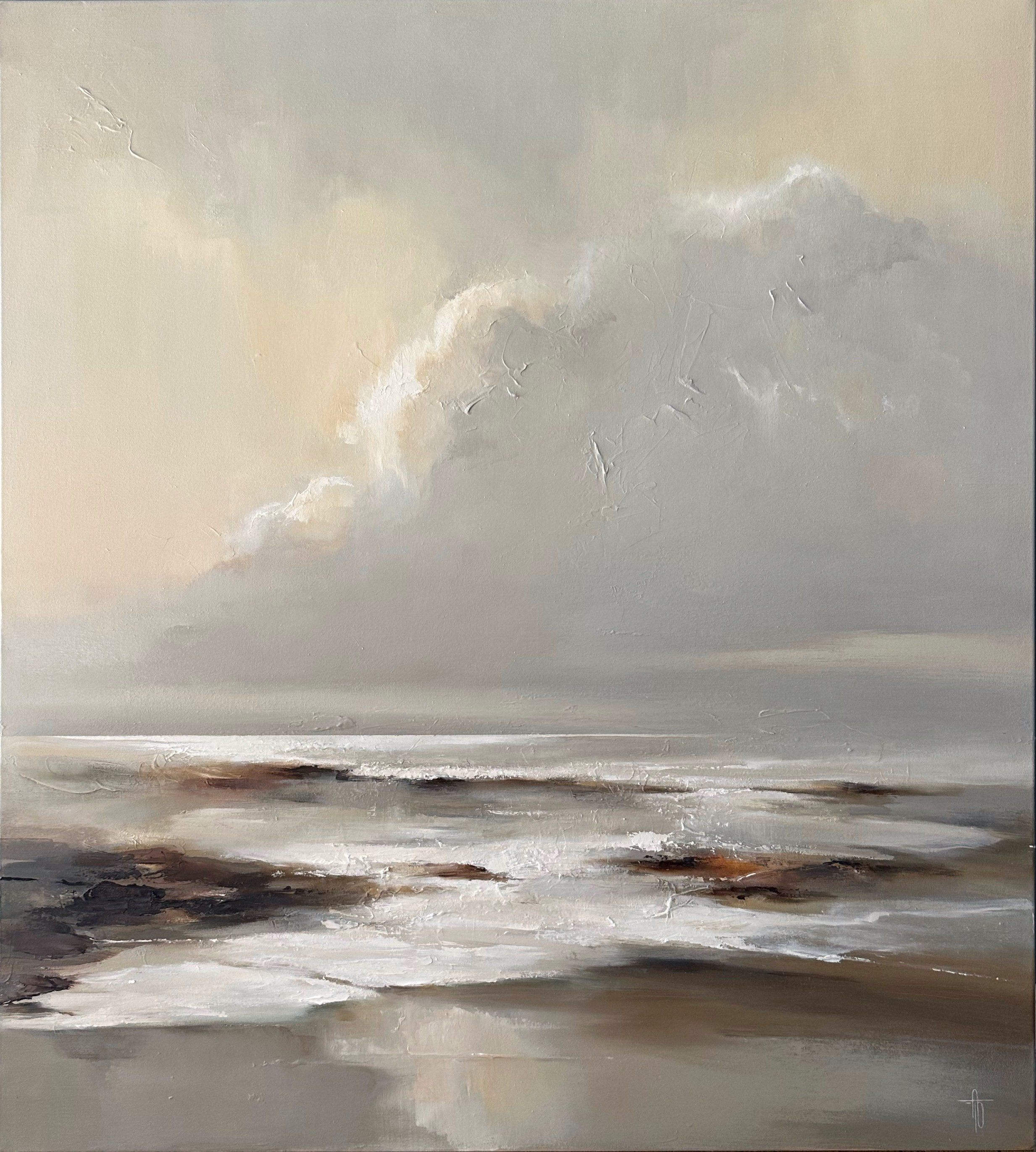 Абстрактный пейзаж. Художник Огородникова Татьяна