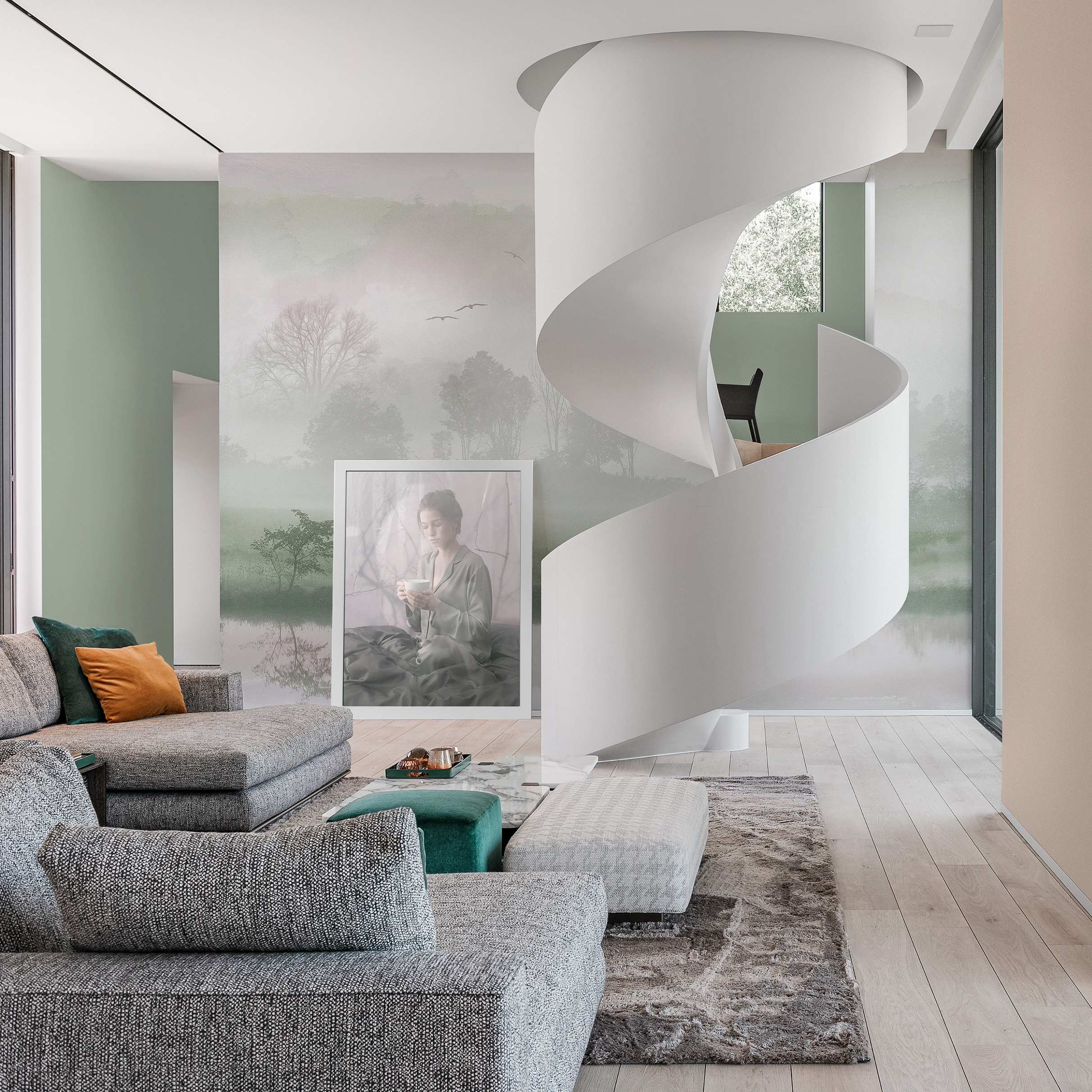 Коллекции обоев и панно бренда Loymina. L. Deco интерьерный салон. Краски/обои/лепной декор