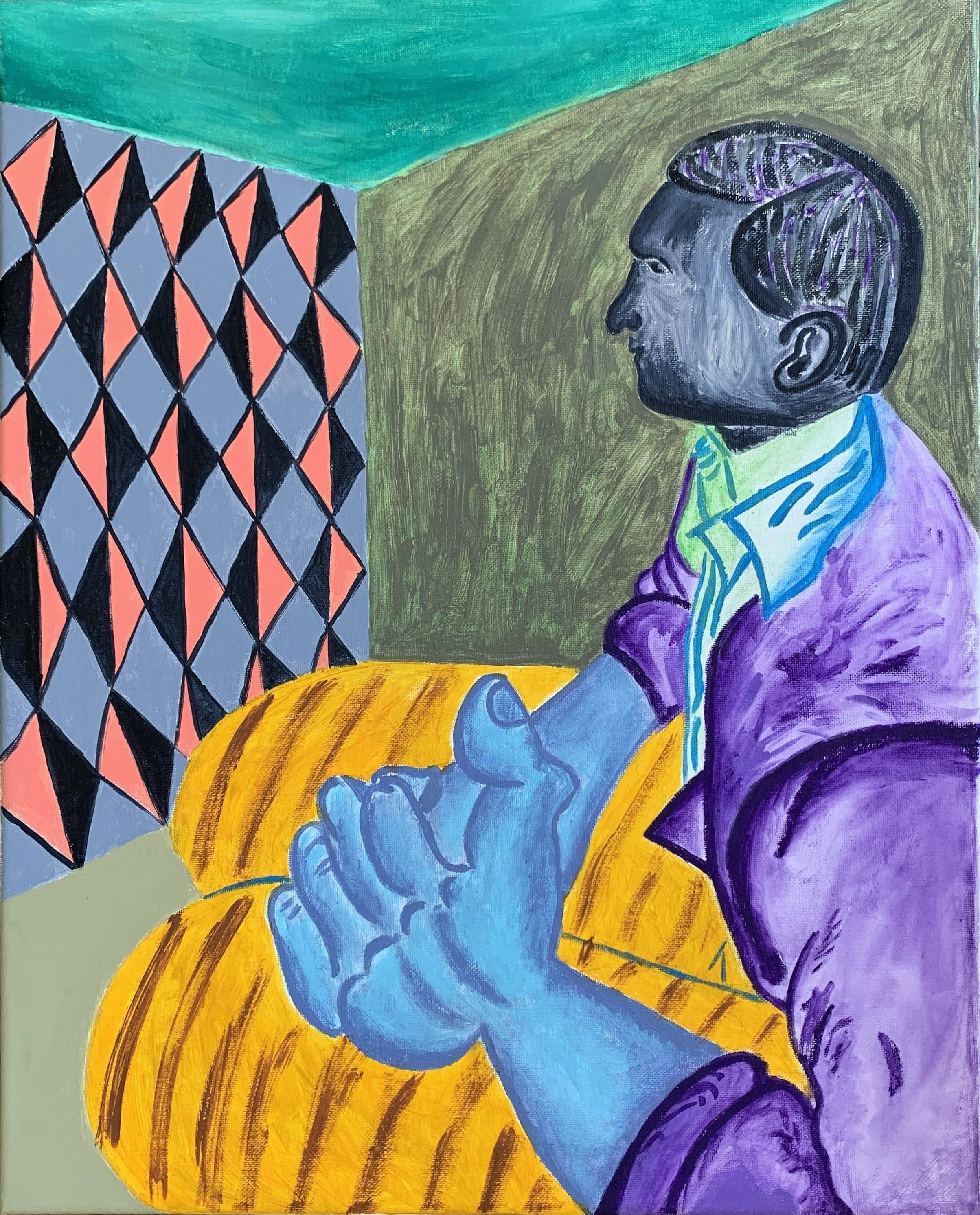 Люди и пространство. Artist Oleg Semenovykh