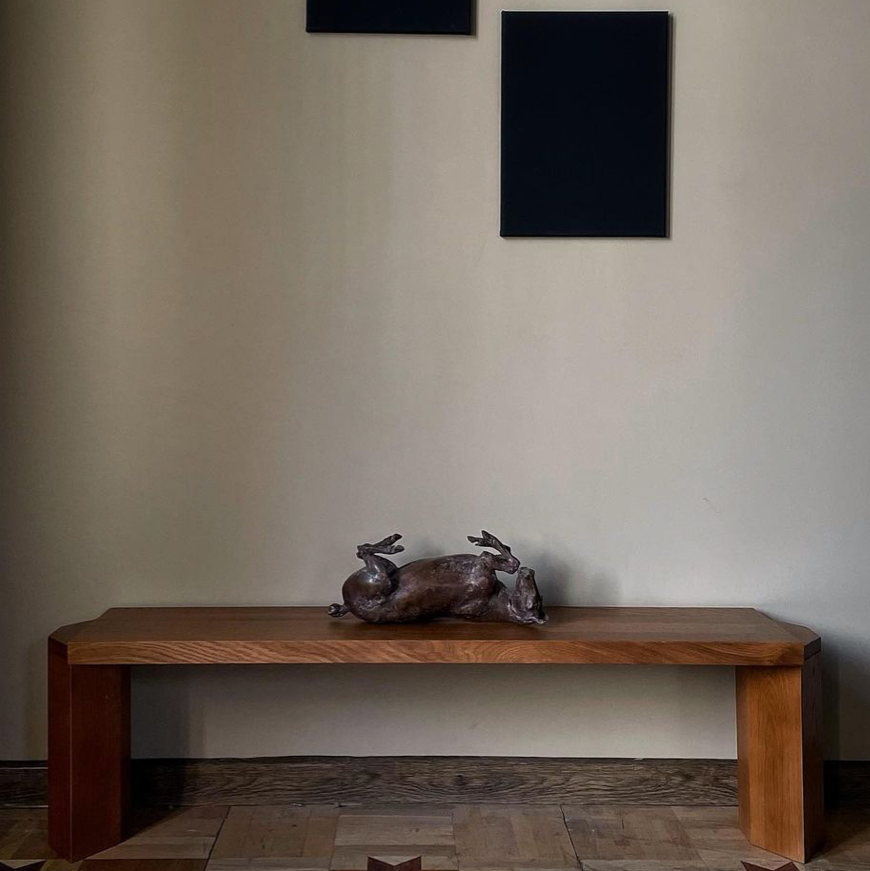 бронзова лошадь в интерьере купить