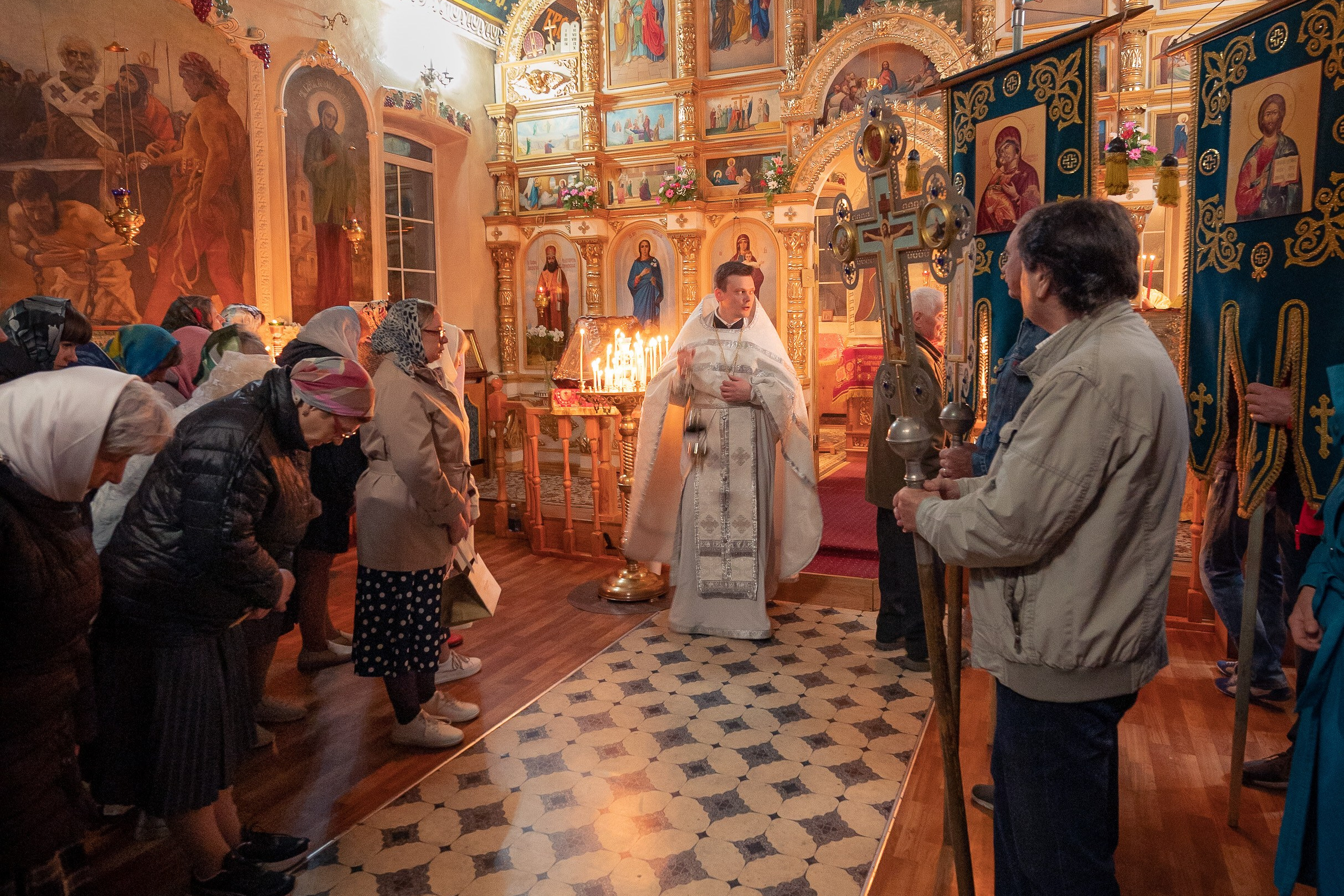 СЪЕМКИ — 2024. Антон и Татьяна Денисенко — В храме