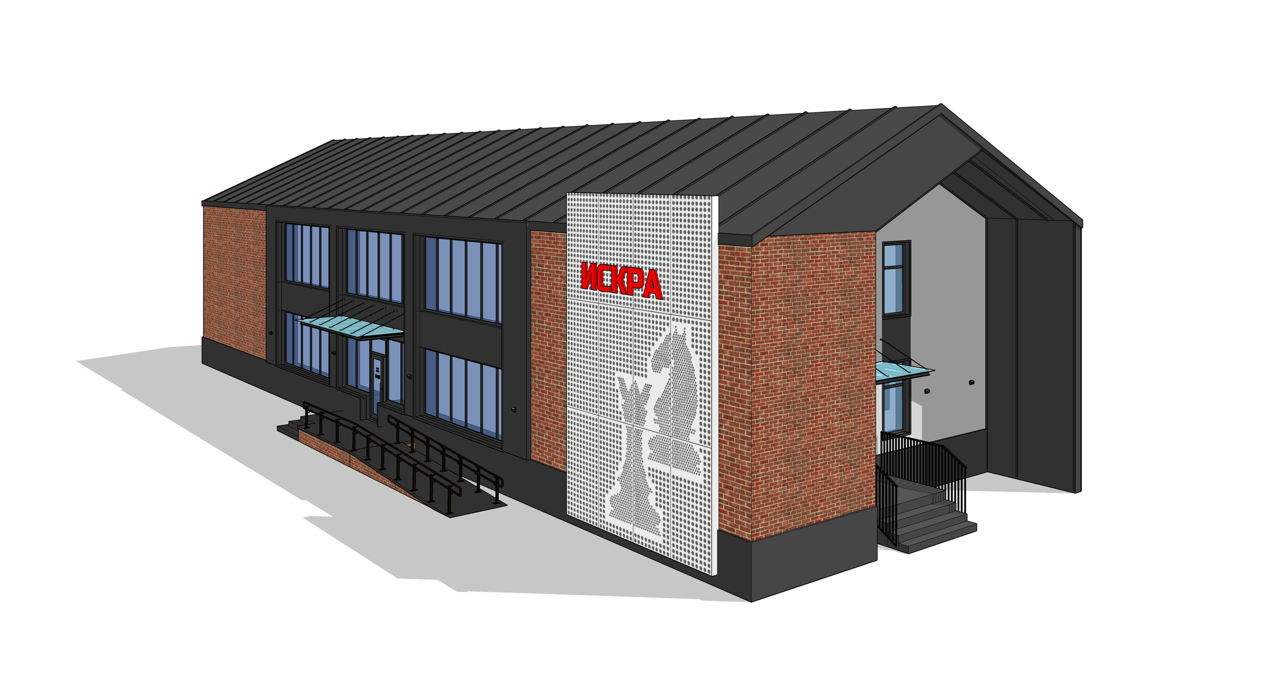 Здание Искра. Архитектурно-дизайнерское бюро ROOMS