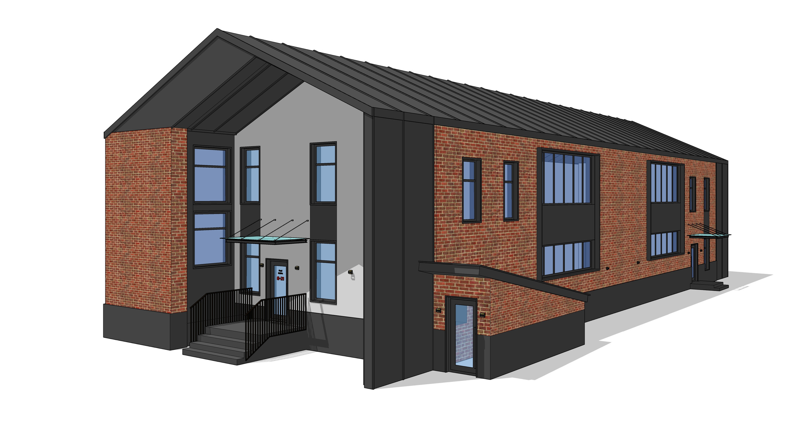 Здание Искра. Архитектурно-дизайнерское бюро ROOMS