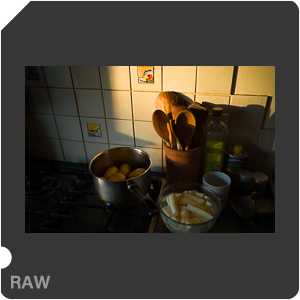 RAW sample