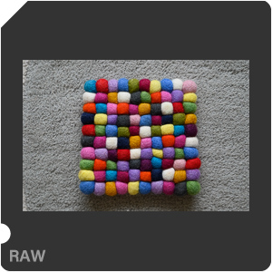 RAW sample
