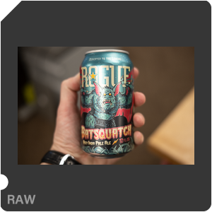 RAW sample