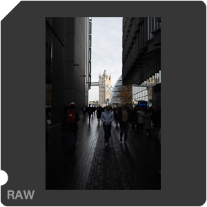 RAW sample