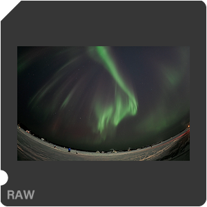 RAW sample