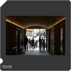 RAW sample