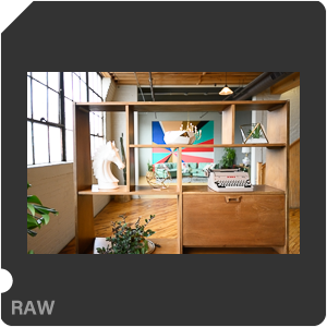 RAW sample