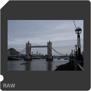 RAW sample