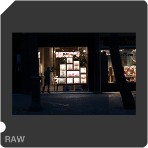 RAW sample
