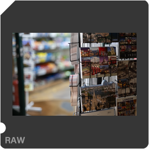 RAW sample