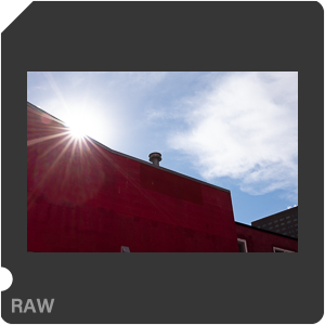 RAW sample