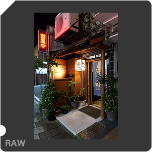 RAW sample