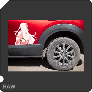 RAW sample