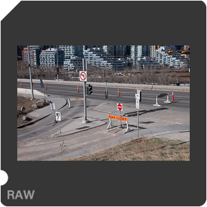 RAW sample