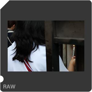 RAW sample
