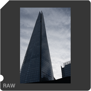 RAW sample