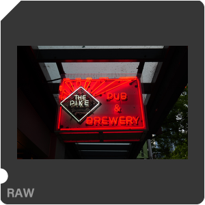 RAW sample