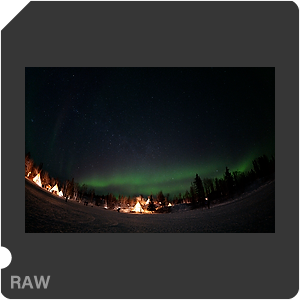 RAW sample