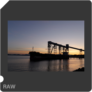 RAW sample