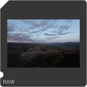 RAW sample