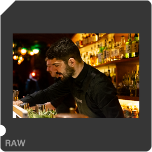 RAW sample