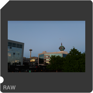 RAW sample