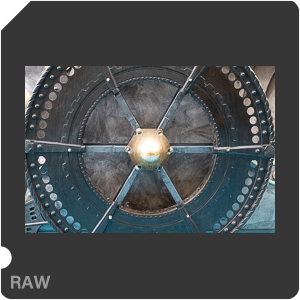 RAW sample