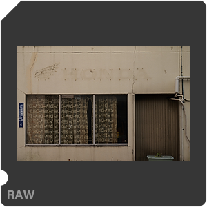 RAW sample