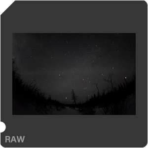 RAW sample