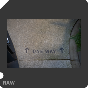 RAW sample