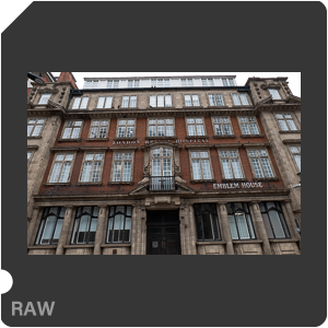RAW sample