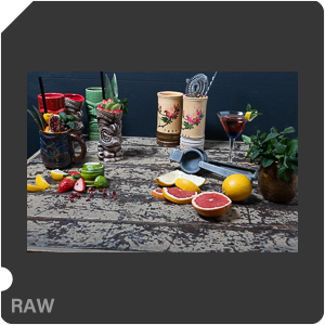 RAW sample