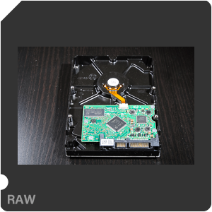 RAW sample